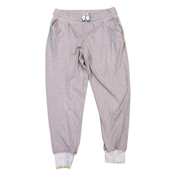 Faherty Women's Size Large Jogger Sweatpants Pink - Picture 1 of 10